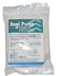 Slurry Pouch of Engi Pump for Concrete Pumping Aid